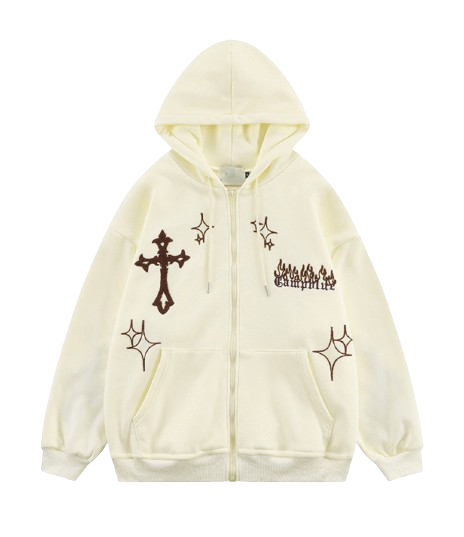 Gothic Cross Hoodie – Urban Uniq