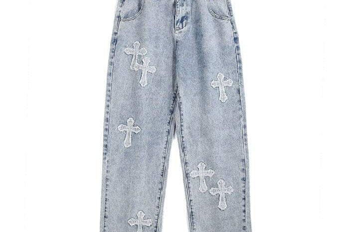 Blue jeans croix