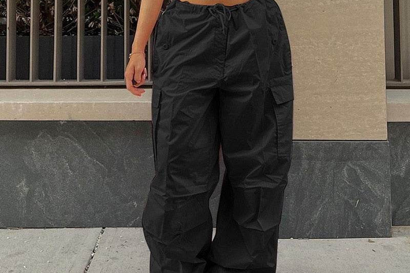 Cargo parachute noir