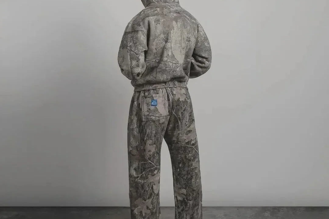 Ensemble jogging camo