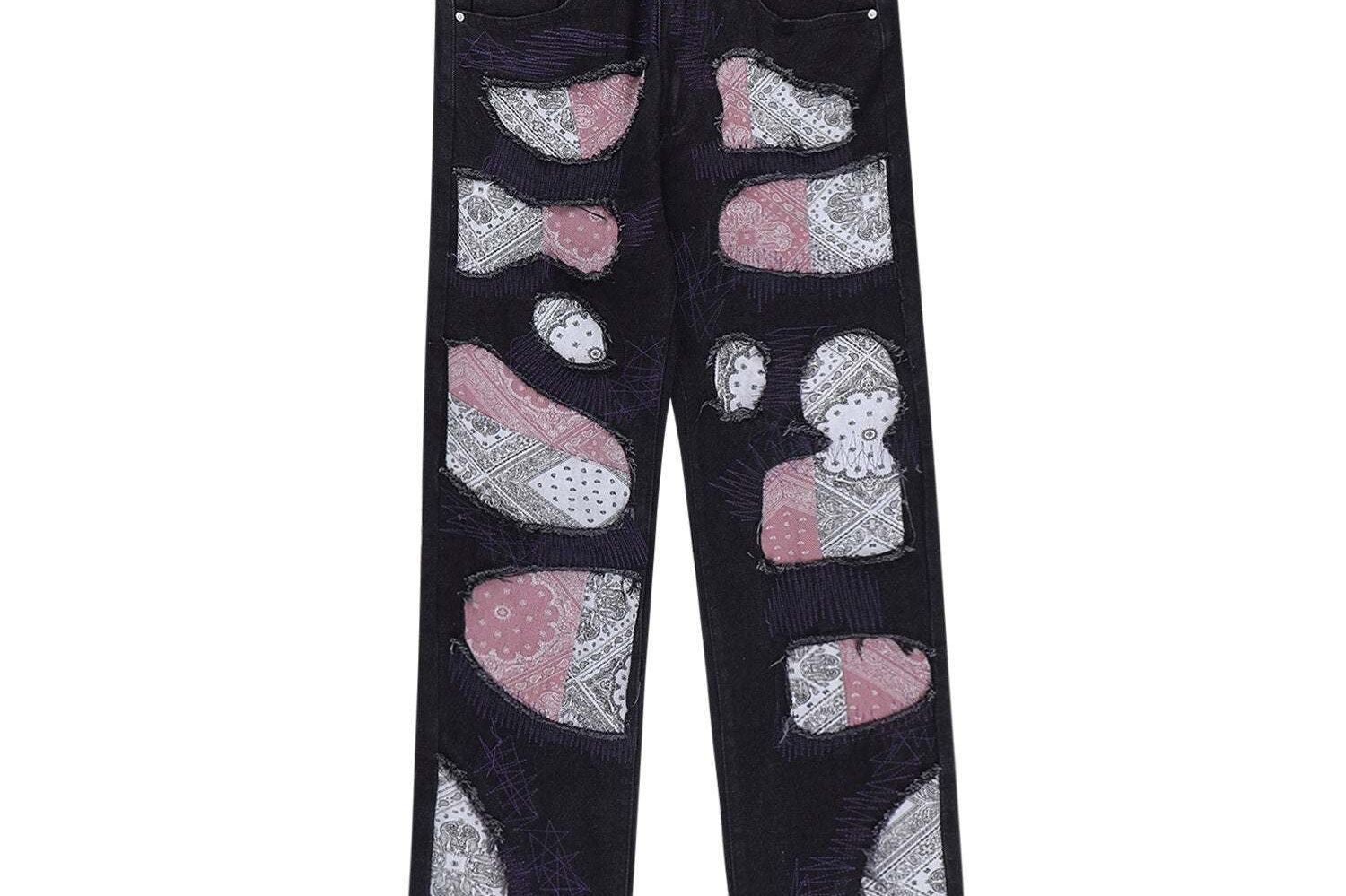 Jean bandana patchwork