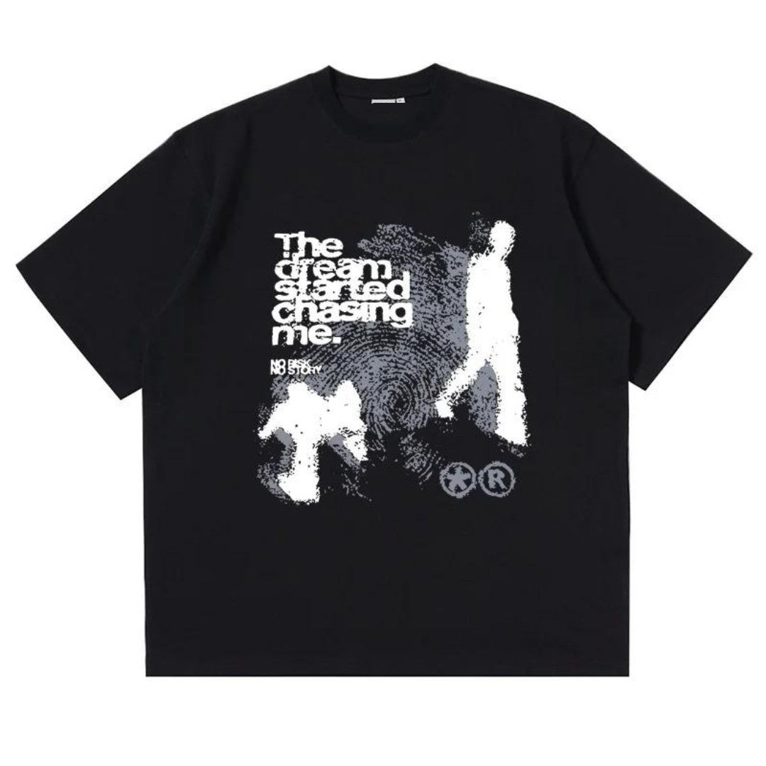 Chasing Dreams Graphic Streetwear Tee