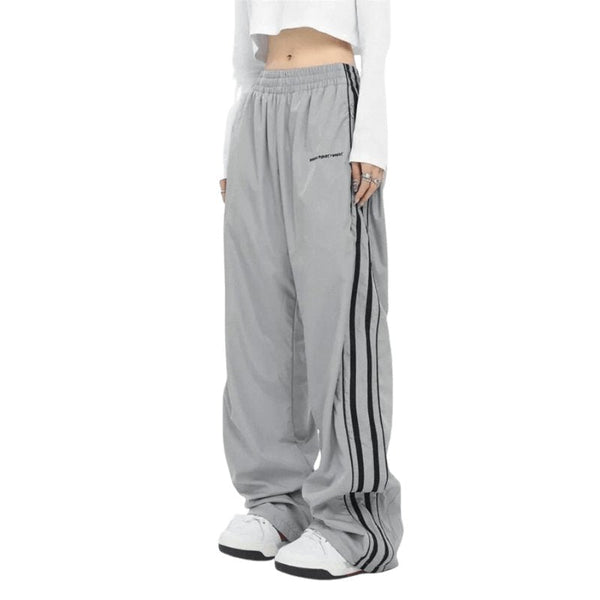 こうし Y2K UNKNOWN summer season jogger Womens Hippie Gray Oversize Jogging Sweatpants Y2K Harajuku