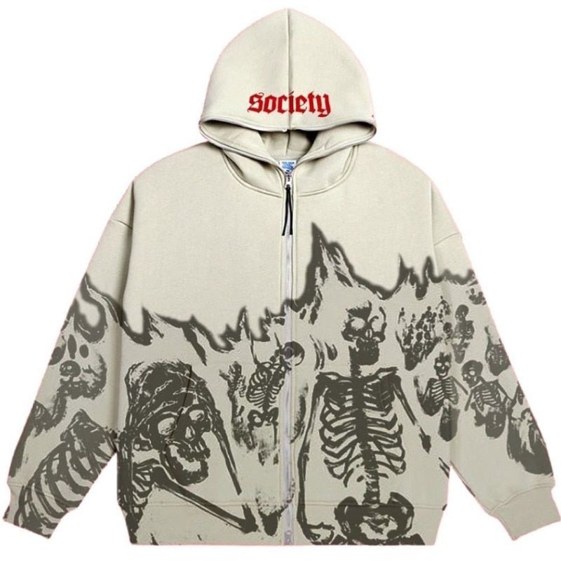 Bone zip shops up sweatshirt